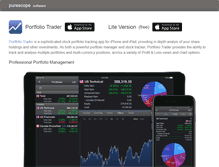 Tablet Screenshot of iportfoliotrader.com